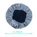 2 Pack Oversized Reversible Silk Hair Bonnet for Sleeping - Black and Grey - Buy Online on GoSupps.com