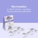 Hello Foaming Hand Soap Tablets - Lavender & Eucalyptus - 6 Pack 0.31 OZ Each - Plant Based Ingredients - No Harsh Preservatives - Refillable Dissolvable Soap - Buy Online on GoSupps.com
