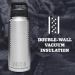 YETI Rambler 36 oz Bottle  Vacuum Insulated  Stainless Steel with Chug Cap Nordic Purple - Buy Online on GoSupps.com