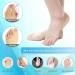 Bunion Corrector & Toe Straightener Pad - Soft Silicone Gel for Pinky Toe Relief | Tailor's Bunion Splint with Anti-Slip Design - Little Toe Separator for Overlapping Toes (Medium) - Buy Online on GoSupps.com