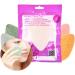 4 Pieces Konjac Facial Sponge Face Exfoliation Cleaning Sponge Natural Exfoliating Puff Scrub for Makeup Removal and Gentle Deep Pore Cleansing - Buy Online on GoSupps.com