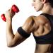 Elastic Upper Arm Strap Brace Support for Tendonitis Injuries & Swelling Relief - Bicep & Tricep Pain Wrap (Black) - International Shipping Available - Buy Online on GoSupps.com