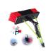 5-12m Extension Pole Window Washer Combo Telescopic Pole for Window Cleaning Extension Pole for Cleaning Windows(30cm Brush 10m pole) 55cm Brush Head 6M/21FT