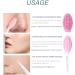 Silicone Exfoliating Lip Brush 4 Pcs Double-sided Soft Lip Brush Lip Brush Tool Nose Blackhead Clean Lip Scrubber Tool Double-Sided Lip Scrub Brushes - Buy Online on GoSupps.com