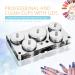 5-Piece Stainless Steel Nail Art Storage Set | Mini Powder & Liquid Dappen Dish for Manicure - Buy Online on GoSupps.com