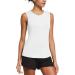 Baleaf Women's Sleeveless Workout Tank Top - White, Medium - Buy Online on GoSupps.com