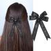 Limtula Pleated Trim Bowknot Shape Hairpin for Teenager Girl Elegances Charm Ribbon Hair Barrettes for Sweet Hair Styling Tool White 6 - Buy Online on GoSupps.com