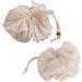 Buy Hemoton 8 pcs Foaming Net Loofah Bath Scrub Sponge Massage & Shower Pouf for Deep Cleansing | International Shipping Available - Buy Online on GoSupps.com