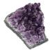 Natural Crystal Rough Stone Crafts Small Size Natural Purple Amethyst Quartz Stone Cluster Geode 1PC 150g-200g