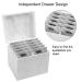 10-Layer Eyelash Storage Box - Premium Makeup Display Container & Holder Case | International Shipping - Buy Online on GoSupps.com