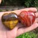Specimen Healed Quartz Gemstones Natural Heart Crystals pedras para artesanato Reiki Stones Home Decor As a Gift FZUGEDRLI (Color : Tiger Eye Size : Approx 30mm) - Buy Online on GoSupps.com