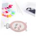 Ipetboom 2 Pcs Palette Eyeshadow Display Stand - Acrylic Manicure Nail Tool Tray for Pegboard - Assorted Colors 11x7.5cm - Buy Online on GoSupps.com