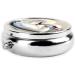 Buy Cute Little Swan Round Pill Box - 3 Compartment Organizer for Travel | Portable Pill Storage for Purse & Pocket - Buy Online on GoSupps.com