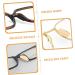 Buy BUIFULSIC 40 Leaves Nose Pads - Self-Adhesive Silicone & Sponge Replacement for Comfortable Skin-Friendly Glasses Protection - Buy Online on GoSupps.com