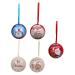 Alipis 5pcs Christmas Balls Decor Christmas Bulb Ornament Christmas Candy Boxes Iron Child Ball Box