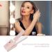 Curling Iron | Rechargeable Hair Straightener and Curler | Safe Professional Curling Wand for Women of Straight and Curly Hair Pochy Pink - Buy Online on GoSupps.com