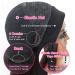 18 Inch Deep Wave Headband Wig | Machine Made None Lace Front Wig for Black Women - Buy Online on GoSupps.com