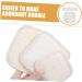 Buy Hemoton 5pc Mini Loofah Exfoliating Pads - Perfect for Shower & Face Scrub | International Shipping Available - Buy Online on GoSupps.com