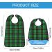 Waterproof Adult Bibs for Men with Crumb Catcher - Reusable & Washable Dining Bibs for Elderly - Clothing Protector for Eating - Buy Online on GoSupps.com