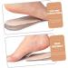 FRCOLOR 1 Set Half Size Heel Pad Shoes Height Increase Pads Supple Heel Insoles Unisex Heel Pads Insoles Men Invisible Pad Inner Heightened Cushions Unisex Heightened Heel Pads Heel Lift - Buy Online on GoSupps.com