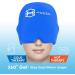 Headache Relief Hat for Migraines - Healrecux Migraine Ice Head Wrap for Men/Women - Cold/Hot Therapy for Puffy Eyes, Sinus, Stress Tension - Odorless & Comfortable (Blue) - Buy Online on GoSupps.com