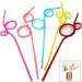Gearmax 10 Pcs Curly Drinking Straws Plastic Drink Straws Novelty Drinks Party Straw for Milk Juice Cocktails Colorful Long Curly Straws for Kids Adults - Buy Online on GoSupps.com