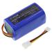 ELMEKO Replacement for Battery Compatible Proscenic INR18650-M25-4S1P 800T 820S 820T 830T PR-800T PR-820T PR-830S PR-830T (2600mAh/14.4V)