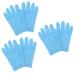 Beavorty 3 Pairs Night Moisturizing Gloves Lotion Gloves White Cotton Gloves for Dry Hands Womens glives Sleeping Gloves Hand mask Gloves Dry Hand Gloves Enhancing Miss Portable Accessories