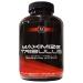 Tribulus Maximize - 180 capsules - high -dose with 4500 mg per daily dose - Premium: 95% saponins - pure tribulus terrestris extract 10: 1 - vegan