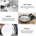 Zerodeko 1 Pc Stainless Steel Non Stick Pan Classic Pan Stainless Steel Cooking Utensils Non-Stick Pan Stainless Cookware Flat Frying Pot Uncoated Pancake Pan 304 Stainless Steel - Buy Online on GoSupps.com