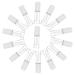 BESTYASH 15pi ces Tubes Pour Gloss Rechargeables Avec Applicateurs Contenants Pour Pour Et Voyage