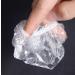 100Pcs Clear Plastic Disposable Elastic Ear Covers - Waterproof Ear Protectors for Hair Dye, Shower, Bathing - Ideal for Home & Salon Use by Women and Men - Buy Online on GoSupps.com