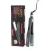 Professional Keratin Hair Straightener 1.25" Wide Flat Iron Hair Straightener Instant Heat Up Flat Iron 285 -450 Dual Voltage Auto Shut Off (Black)