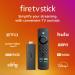 Certified Refurbished Fire TV Stick with Alexa Voice Remote (includes TV controls), HD streaming device