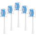 Soft Replacement Toothbrush Heads for Gleem Electric Toothbrush 5 Pack Toothbrush Heads Compatible with Gleem White White 5 Count (Pack of 1)