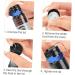 Didiseaon Eyebrow Ink Black Line Eyebrow Measure Tool Eyebrow Mapping Tool String Eyebrow Trimming - Buy Online on GoSupps.com