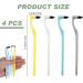 4 PCs Tartar Remover Set | Professional Dental Care Kit for Home | Toothbrush Stain Remover & Discoloration Cleaner - Buy Online on GoSupps.com