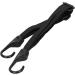 Luggage Hook Elastic Rope Elastic Rope Fixing Strap 2 Hooks Bungee Cord for Motorcycle Helmet Luggage Holding Rubber Black - Buy Online on GoSupps.com