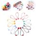 FRCOLOR 35 Pairs Headband Color Hair Tie Hair Ties Ponytail Holders Scrunchies for Girls Hair Band Girls Hair Rope Hair Knockers for Girls Pom Pom Elasticity Hairball Acrylic Toddler - Buy Online on GoSupps.com
