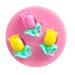 HengKe 2 Pcs 3D Tulip Flower Silicone Mold DIY Baking Mold Chocolate Mold Silicone Fondant Mould for Resin  Polymer Clay  Sugarcraft  Fondant
