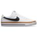 Nike Women's Court Legacy Next Nature Tennis Shoe - White/Black-Desert Ochre-Team Orange | Size 37.5 EU - International Shipping Available - Buy Online on GoSupps.com