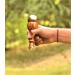 HealthAndWealth Detox Bronze Kansa Wand Body & Foot Massager | 2-in-1 Acupoint Massage Tool w/ Teak Wood Handle - Buy Online on GoSupps.com