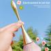 Dajidafu Makeup Brush Powder Blending Face Brushes Long Handle Artificial Fiber Plating Reusable Make Up Tool Replacement Colorful - Buy Online on GoSupps.com