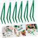 ULTECHNOVO 6pcs Kids Collection Tweezers Set - Craft, Wig Plucking, Science & Reptile Feeding Tongs - Green Medium - Buy Online on GoSupps.com