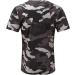 BEUU Men's Soldier Camo Crewneck T-Shirt - Gray, XL | Summer Athletic Muscle Tee - Buy Online on GoSupps.com