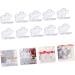 10pcs Packing Box Eyeshadow Blush for Cheeks Makeup Blush Lipstick Boxes Filling Cosmetics Travel 5x5cm Transparent Color - Buy Online on GoSupps.com