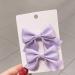 OEIOTEI Bow Hair Clips 2 Pieces Hair Clip Hair Bows Girls Alligator Hair Clips Hair Accessories Small Non-Slip Fashionable Ponytail Hair Clips School Clothes (5) - Buy Online on GoSupps.com