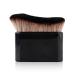 Self Tanning Brush Self Tanner Applicator Brush Foundation Body Makeup Brushes Self Tan Brush for Kabuki Face Spray(Black-Brown)