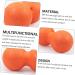 Solustre 2 STK Peanut Massage Ball - Handheld Muscle Roller for Yoga & Foot Massage - EPP Double Ball Massage Device for Total Body Relaxation - Buy Online on GoSupps.com