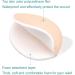 Dimora Heel Foam Dressing 5.5 x 4 in Pack of 5 - Waterproof & Highly Absorbent Pads for Wound Care - Buy Online on GoSupps.com